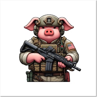 Tactical Pig Posters and Art